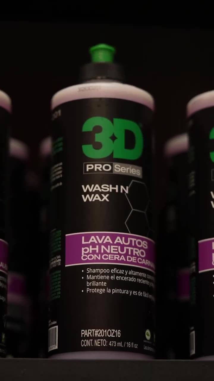Lava autos 3D Wash N Wax en góndola