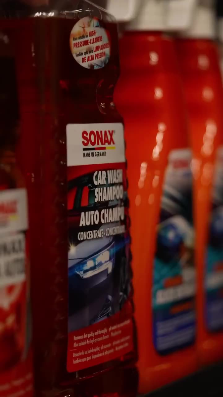 Shampoo Sonax Car Wash en góndola